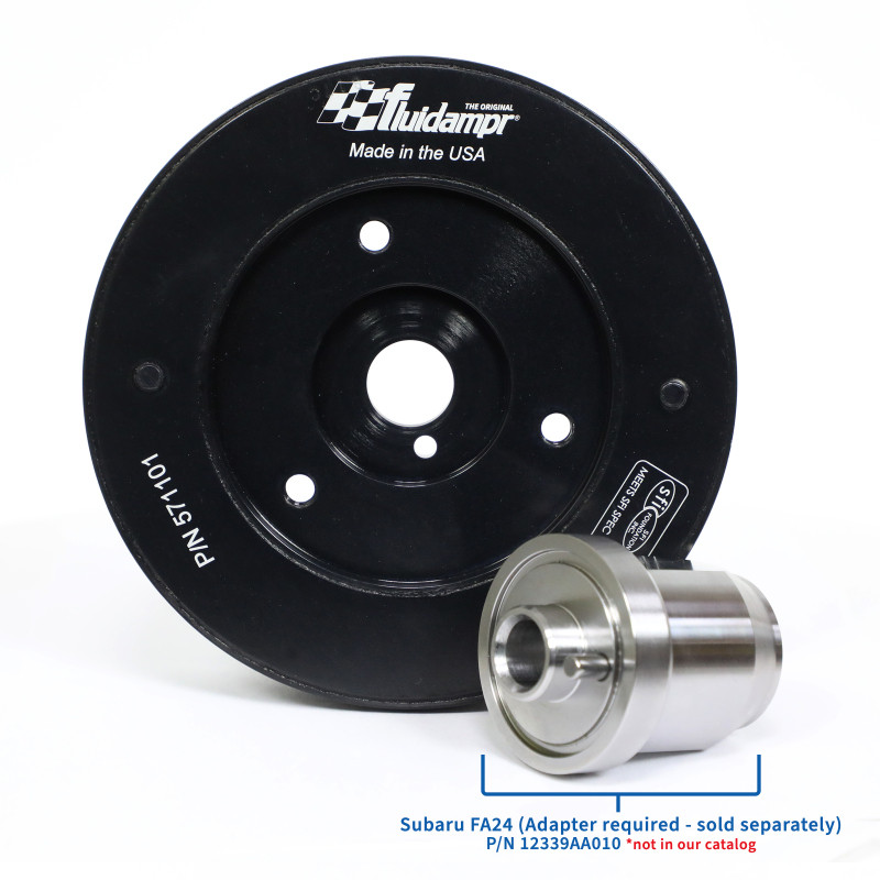 Fluidampr Steel Internally Balanced Damper for Subaru BRZ / FR-S / 15-19 WRX