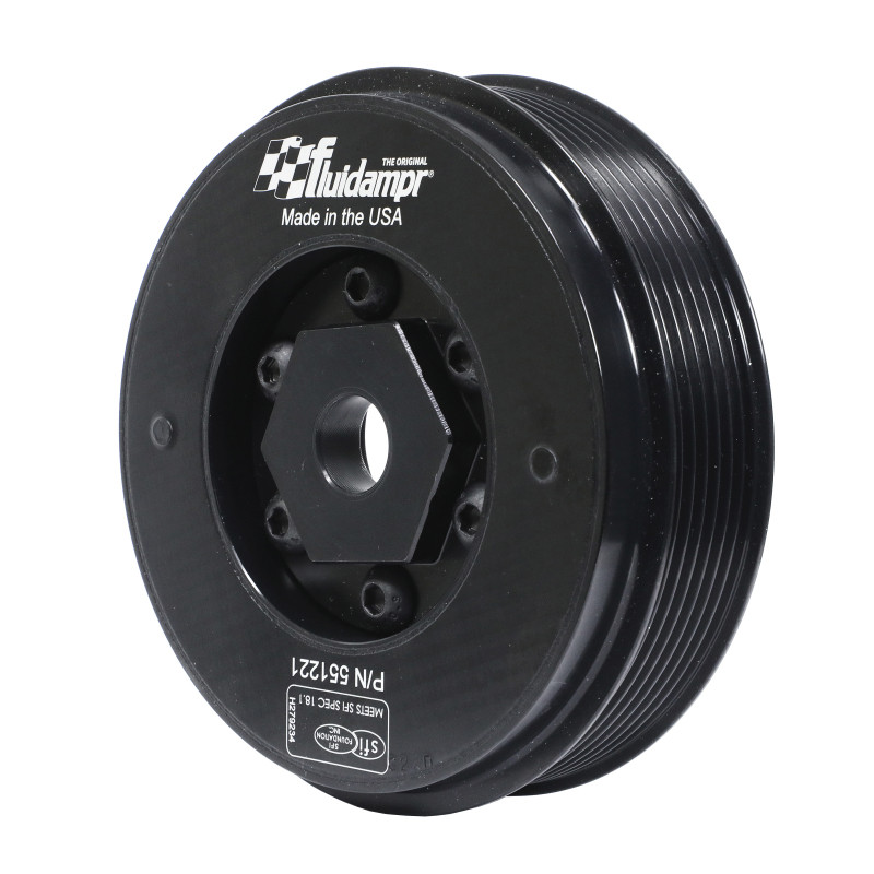 Fluidampr Steel Internally Balanced Damper for 93-08 VW / Audi. 2.8L - 3.6L VR6