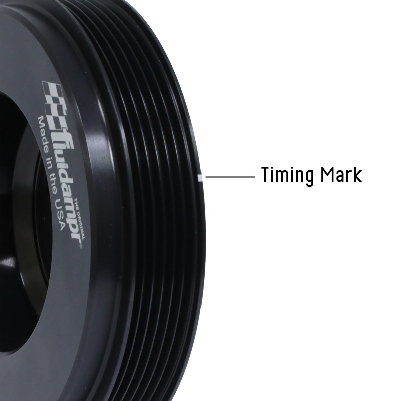 Fluidampr Steel Internally Balanced Damper for 03-06 Mitsubishi EVO 8 / 9