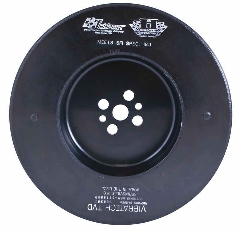 Fluidampr Steel Internally Balanced Damper for 98.5-02 Dodge. 5.9L 24v
