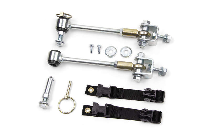 Zone Offroad Sway Bar Disconnects for 0-2" Lift Kit for 97-06 Jeep Wrangler TJ