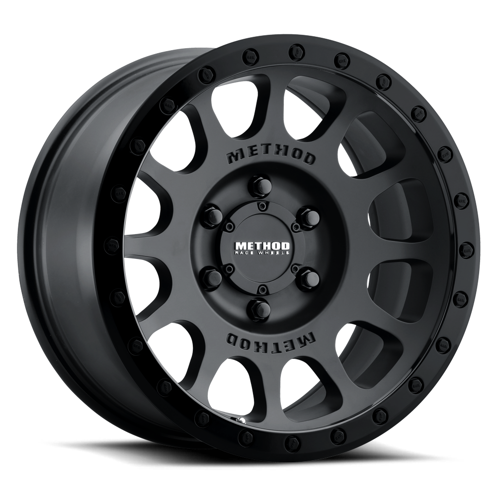 Method MR305 NV 16x8 0mm Offset 6x5.5 108mm CB Double Black Wheel
