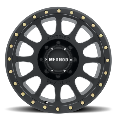 Method MR305 NV 18x9 +18mm Offset 8x170 130.81mm CB Matte Black Wheel