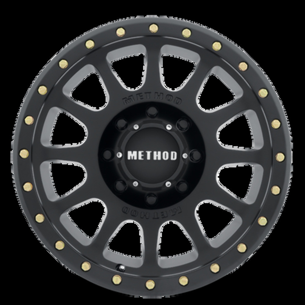 Method MR305 NV 18x9 +18mm Offset 8x170 130.81mm CB Matte Black Wheel