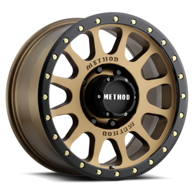 Method MR305 NV 17x8.5 0mm 8x170 130.81mm CB Bronze/Black Street Loc Wheel