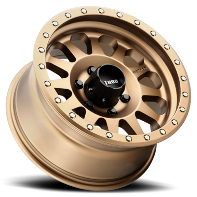 Method MR304 Double Standard 17x8.5 0mm Offset 6x5.5 108mm CB Bronze Wheel