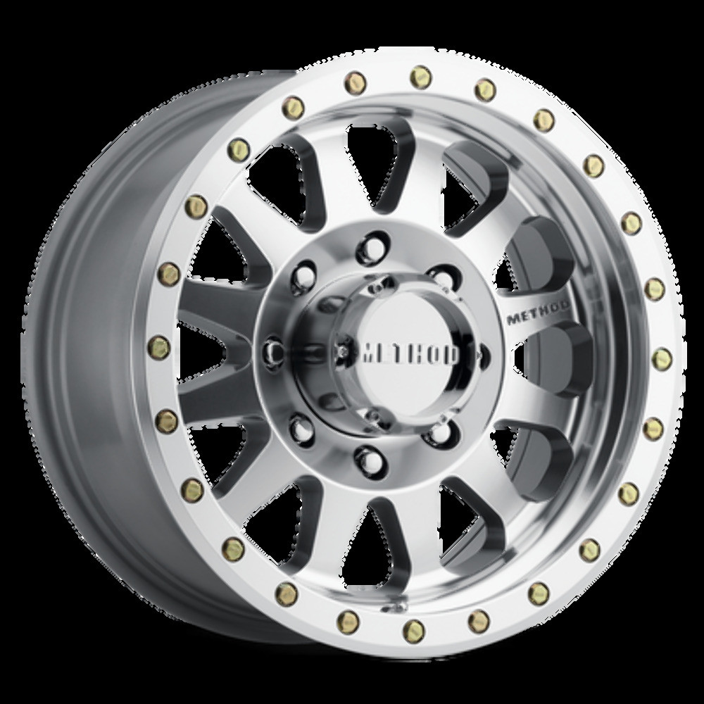 Method MR304 Double Standard 17x8.5 0mm Offset 5x5.5 108mm CB Machined Lip Wheel