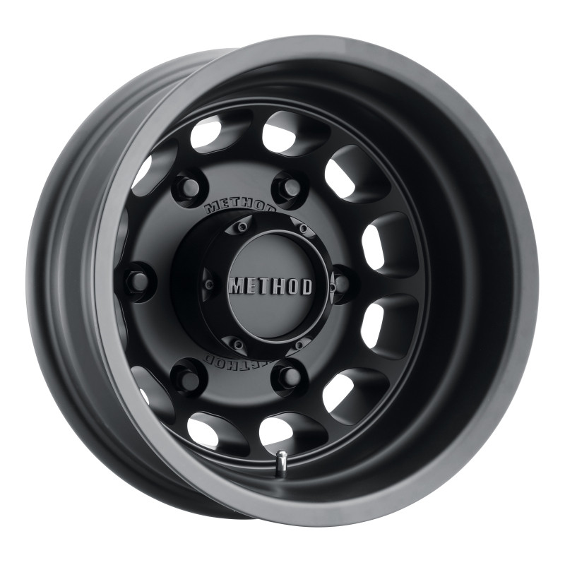 Method MR901 REAR 16x5.5 -138mm Offset 6x205 161.04mm CB Matte Black Wheel