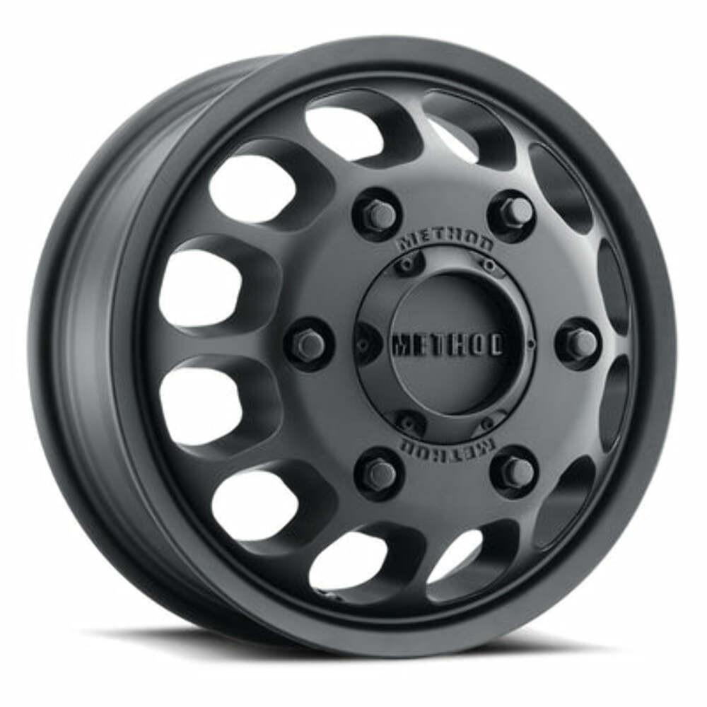 Method MR901 FRONT 16x5.5 +117mm Offset 6x205 161.04mm CB Matte Black Wheel