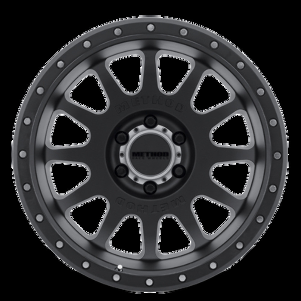 Method MR605 NV 20x9 -12mm Offset 8x170 124.9mm CB Matte Black Wheel