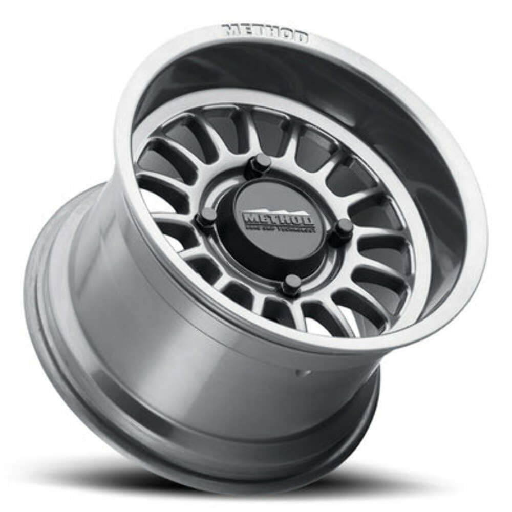 Method MR411 15x7 5+2/+38mm Offset 4x156 132mm CB Gloss Titanium Wheel