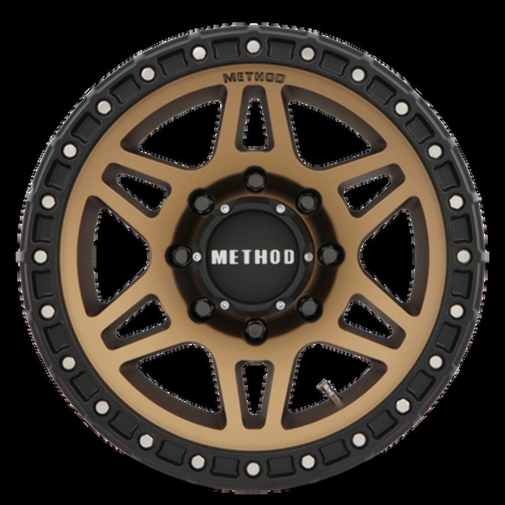 Method MR312 18x9 +18mm Offset 8x6.5 130.81mm CB Bronze/Black Street Loc Wheel