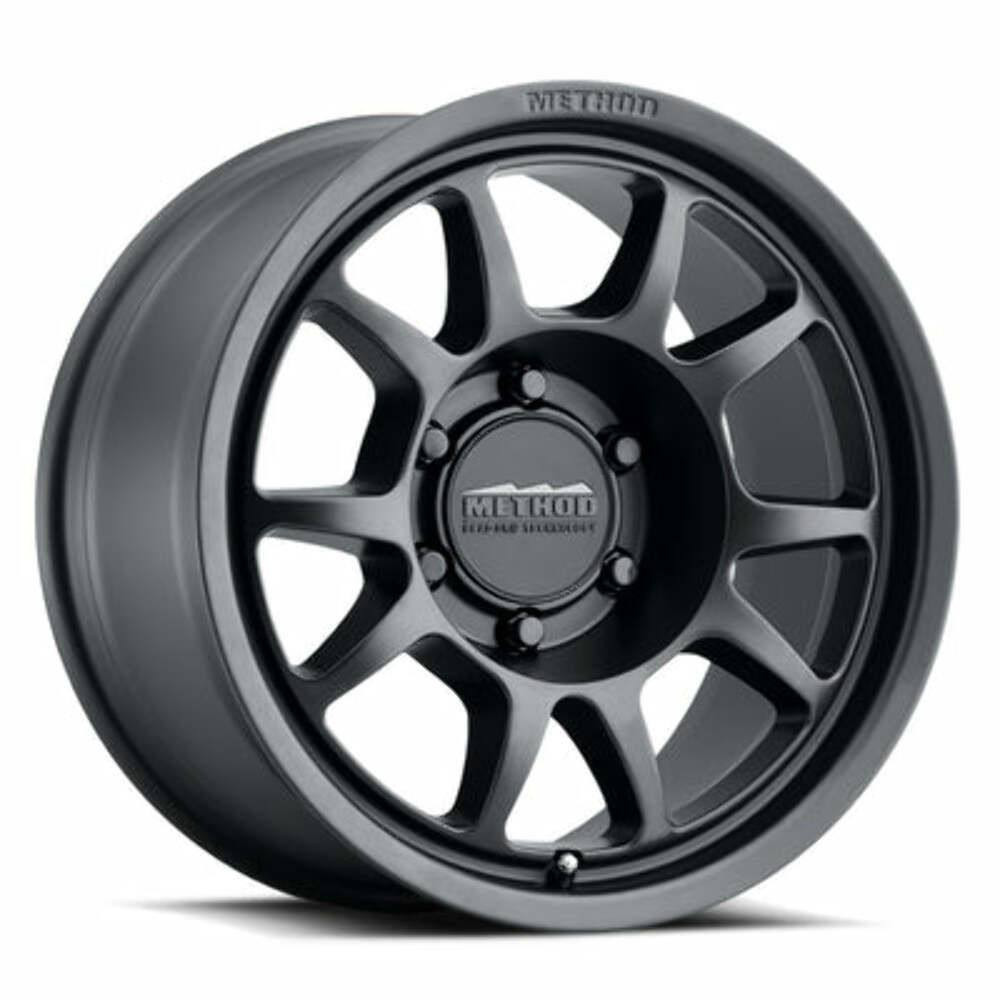 Method MR702 17x8.5 0mm Offset 5x150 110.5mm CB Matte Black Wheel