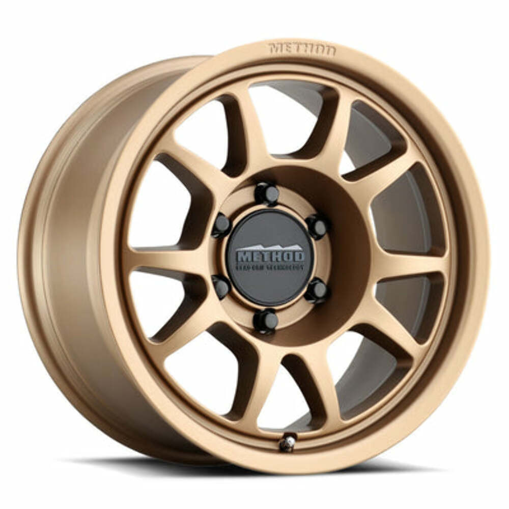 Method MR702 17x8.5 0mm Offset 5x5 71.5mm CB Method Bronze Wheel
