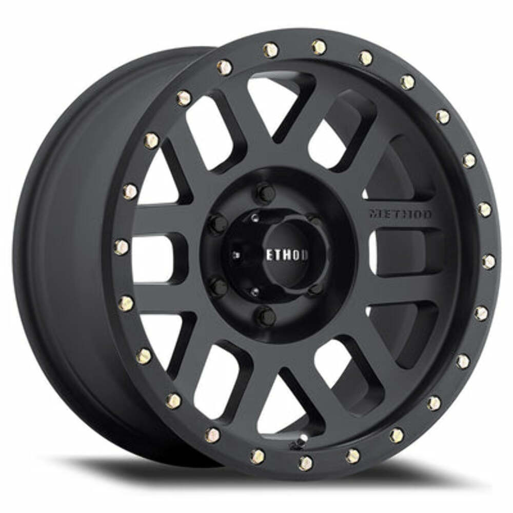 Method MR309 Grid 18x9 0mm Offset 5x150 116.5mm CB Matte Black Wheel