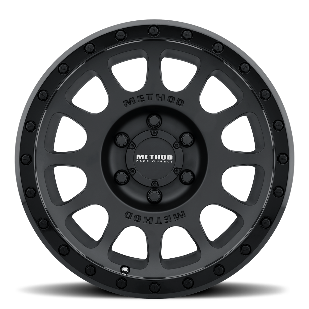Method MR305 NV 18x9 -12mm Offset 6x5.5 108mm CB Double Black Wheel