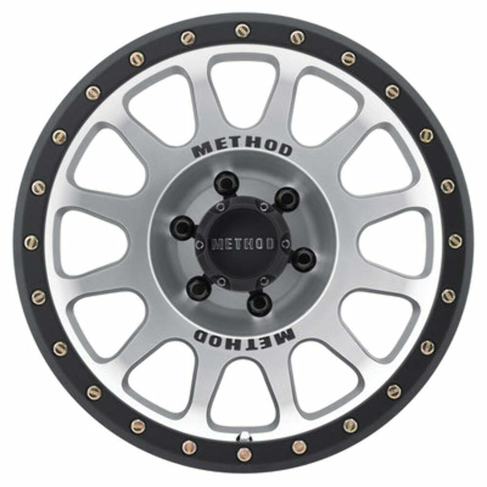 Method MR305 NV 17x8.5 0mm Offset 6x135 94mm CB Machined/Black Wheel