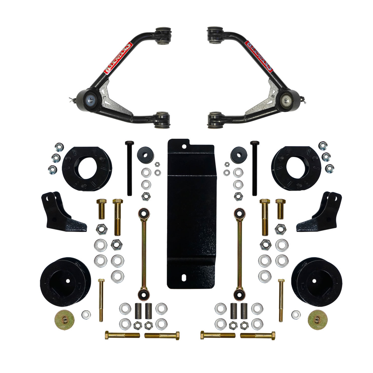 Skyjacker 3.5-4" UCA Lift Kit w/Rear Shock Brackets for 07-14 Tahoe / Yukon 4WD