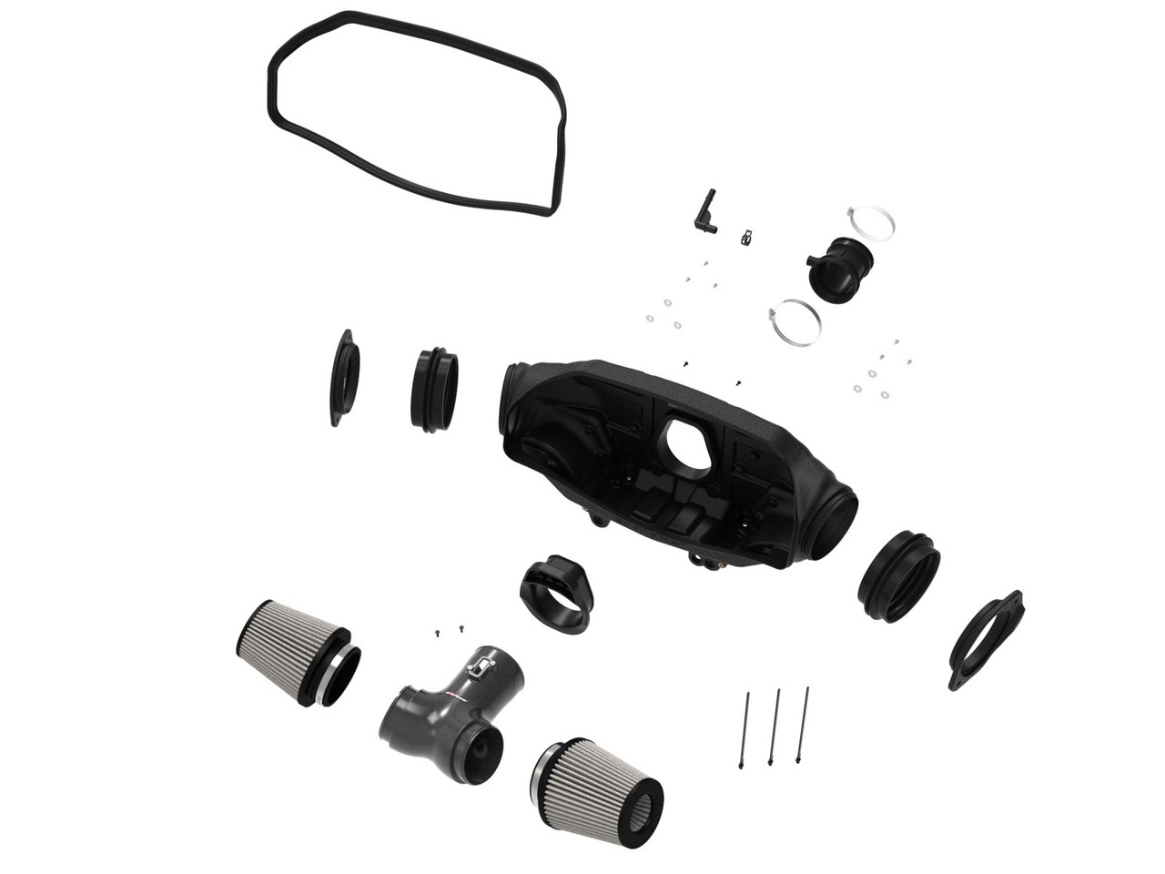 aFe Track Series Carbon Fiber Intake w/Pro DRY S for 20+ Corvettec8 6.2L