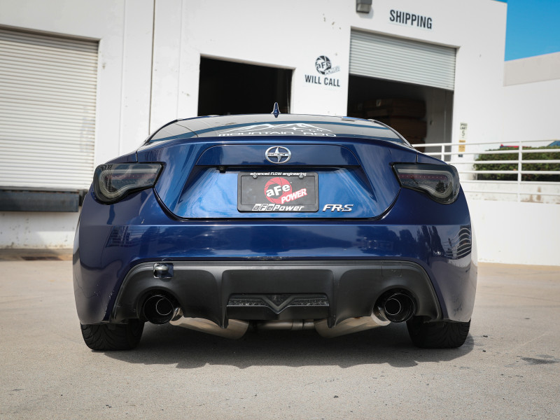 aFe Takeda 2.5" Exhaust w/ Black Tips for 13-20 Subaru BRZ
