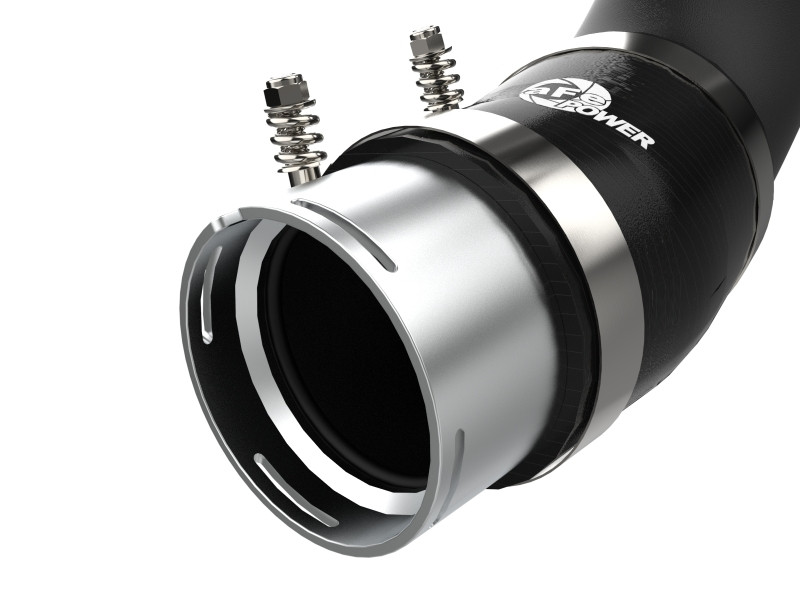 aFe BladeRunner Hot and Cold Charge Pipes Black for 20+ Silverado/Sierra 2500HD