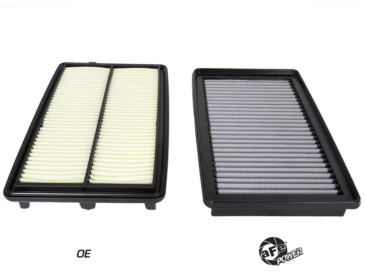 aFe MagnumFLOW OEM Replacement Air Filter PRO DRY S 13-17 Honda Accord 3.5L V6