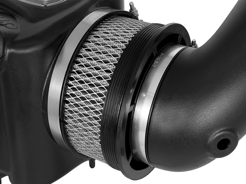 aFe Momentum HD Intake w/Pro DRY S Filter for 07-10 Silveardo/Sierra HD 6.6L