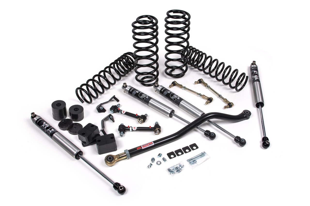 JKS J-Venture 3.5" Lift Kit w/ Fox 2.0 Shocks HD Rate Coils for Wrangler JL 4Dr