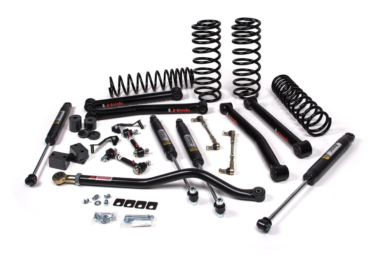 JKS J-Konnect 2.5" Lift Kit w/ Jspec Shocks Std Coils for Wrangler JL 4Dr