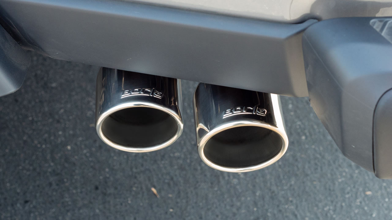 Borla Touring Catback Exhaust Chrome Tip for 20-21 Jeep Gladiator 3.6L