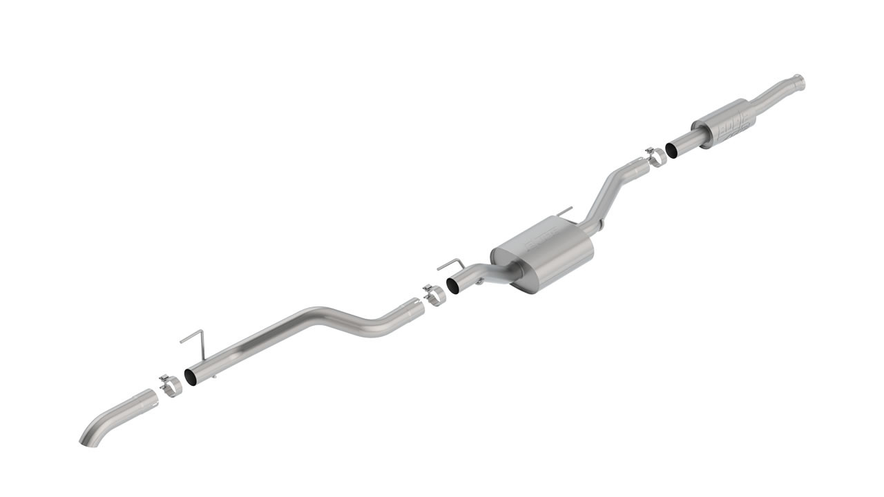 Borla ATAK Catback Exhaust Turndown Tip for 20-21 Jeep Gladiator JT 3.6L