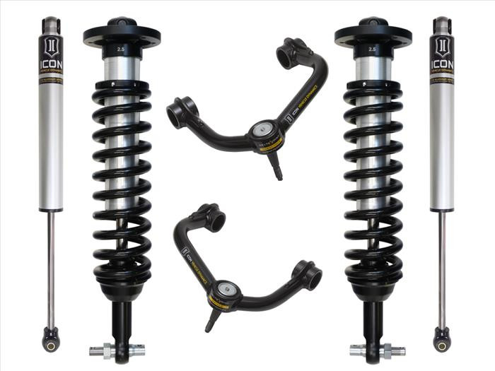 ICON 0-3" STAGE 2 SUSPENSION SYSTEM W TUBULAR UCA for 2015-2020 FORD F150 2WD