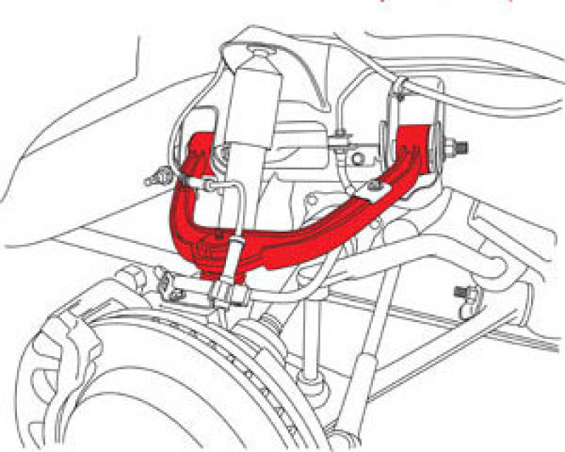 SPC Performance Front Control Arms (PR) for GM Truck/SUV