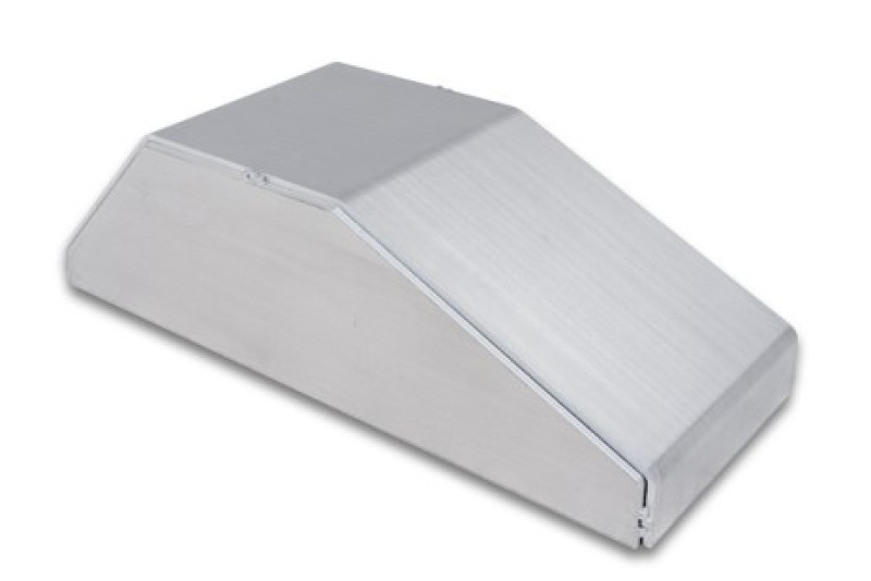 Vibrant Horizontal Intercooler End tank, 4.50"W x 11.80"L x 3.00" Thick
