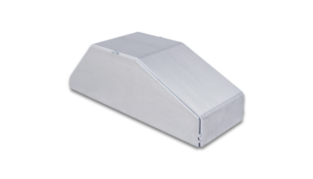 Vibrant Horizontal Intercooler End tank, 3.50"W x 9.85"L x 3.00" Thick