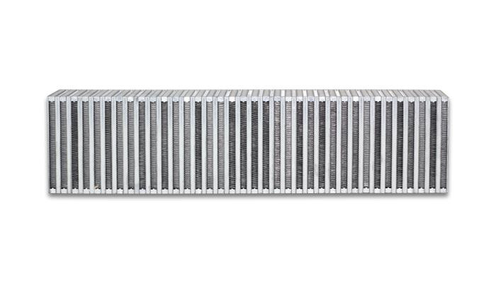 Vibrant Vertical Flow Intercooler Core, 27" Wide x 6" High x 4.5" Thick