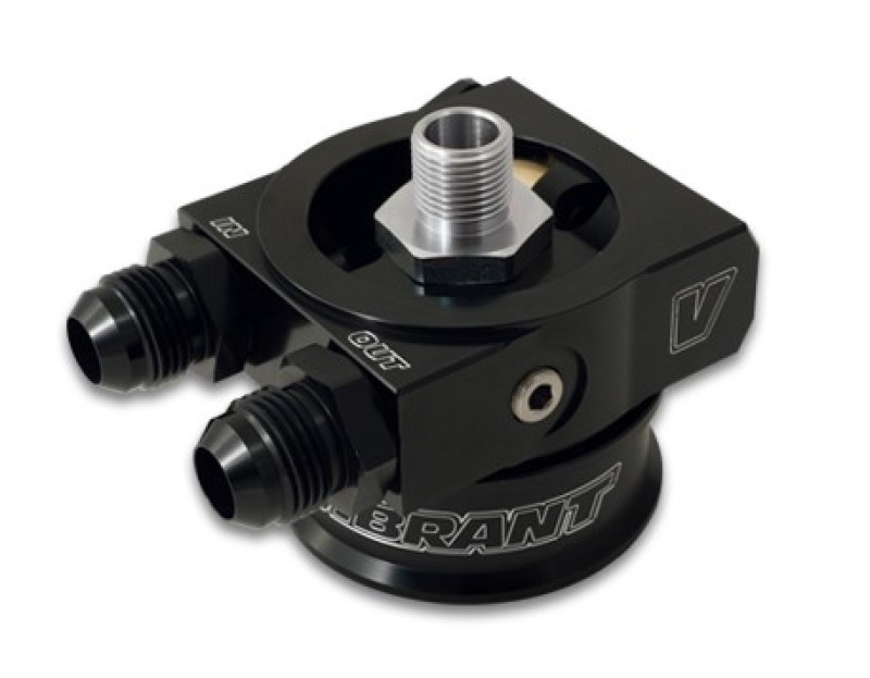 Vibrant Universal Thermostatic Oil Cooler Sandwich Adapter Kit with Spacer