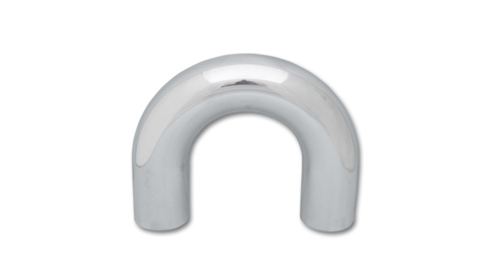 Vibrant 180 Degree Aluminum Bend, 3.5" O.D. - Polished