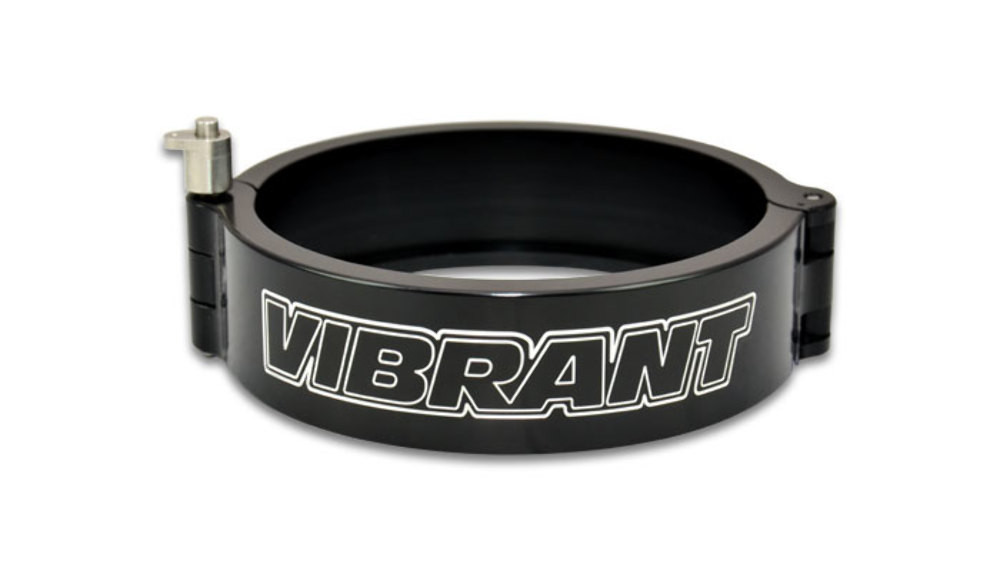 Vibrant HD Quick Release Clamp with Pin for 2" OD Tubing Anodized Black