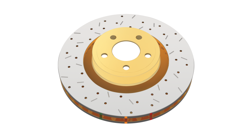 DBA 4000 Series Drilled & Slotted Front Rotors for 93-98 Supra NA / 00-05 IS300