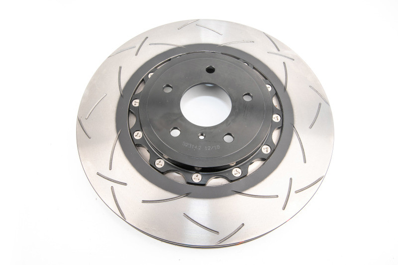 DBA 5000 Series Slotted Front Rotors w/ Black Hats for 370z / G37 Sport
