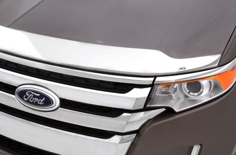 AVS Aeroskin Low Profile Acrylic Hood Shield - Chrome for 11-18 Volkswagen Jetta