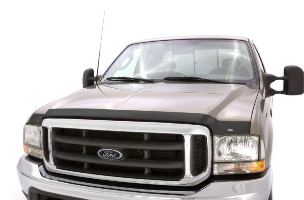 AVS Aeroskin Low Profile Acrylic Hood Shield - Smoke for 99-07 Ford F-250