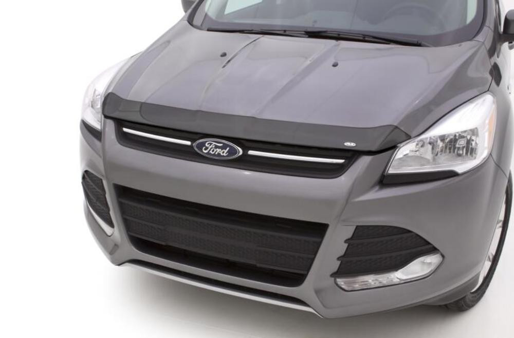 AVS Aeroskin Low Profile Acrylic Hood Shield - Smoke for 13-16 Ford Escape