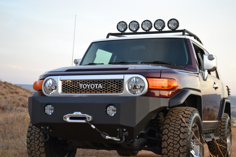 Body Armor 4x4 Pro Series Front Winch Bumper for 07-14 Toyota FJ Cruiser