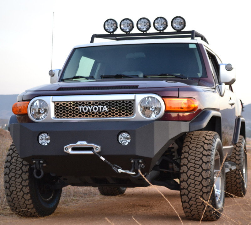 Body Armor 4x4 Pro Series Front Winch Bumper for 07-14 Toyota FJ Cruiser