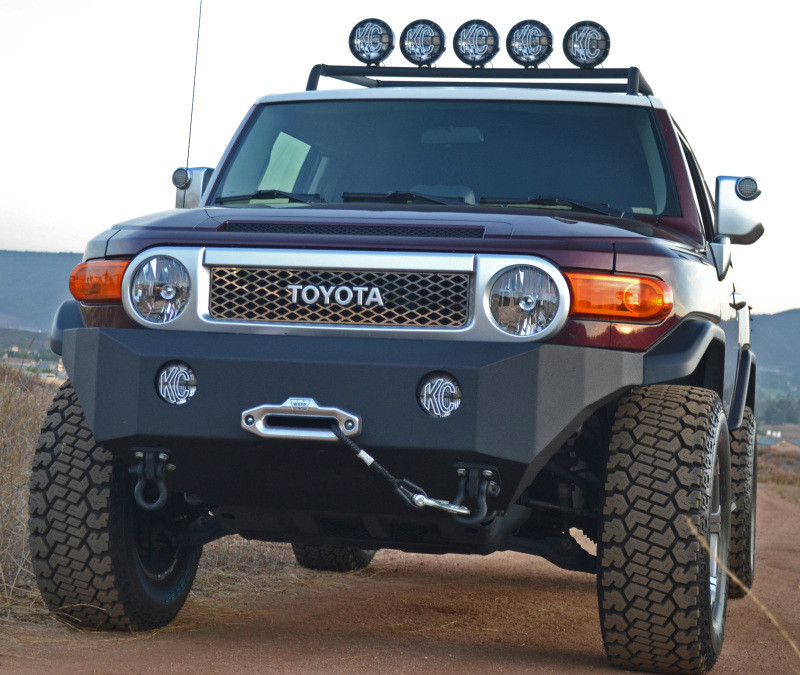 Body Armor 4x4 Pro Series Front Winch Bumper for 07-14 Toyota FJ Cruiser