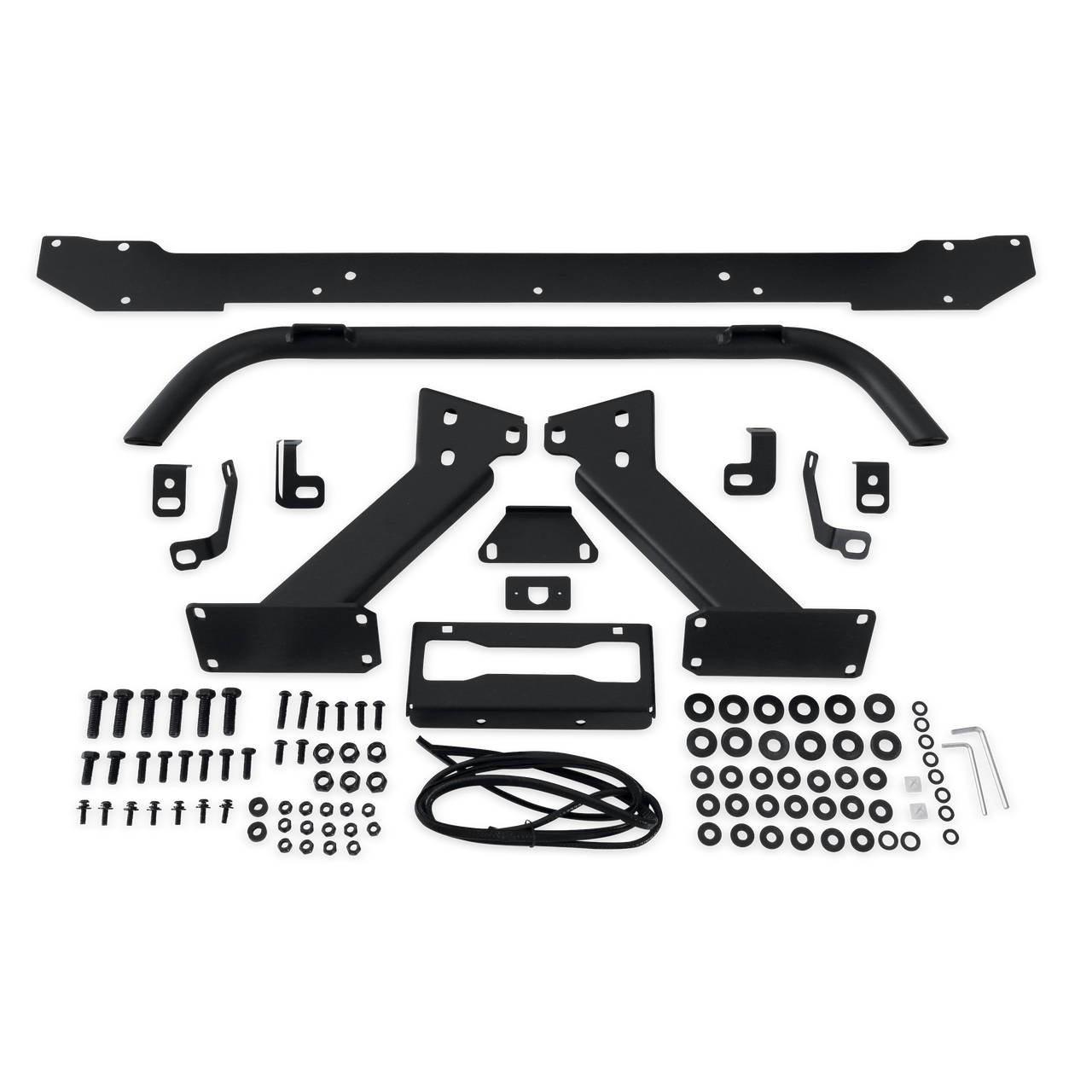 Body Armor 4x4 HiLine Front Winch Bumper for 18-21 Subaru Crosstrek