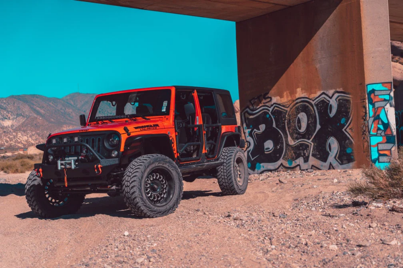 Body Armor 4x4 Tube Doors Front Pair for 07-18 Jeep Wrangler JK