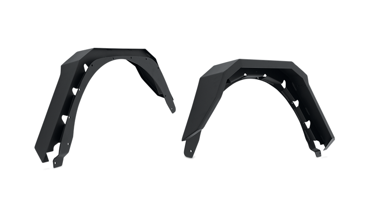 Body Armor 4x4 Rear Fender Flares for 2019+ Jeep Wrangler JL